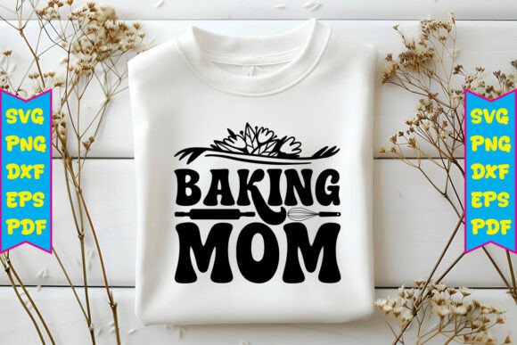 Baking Mom SVG Design