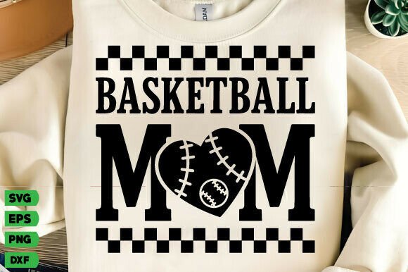 Basketball Mom SVG PNG, Mothers Day SVG