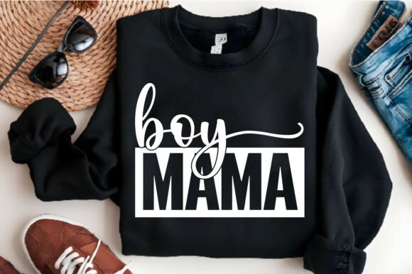 Boy Mom SVG, Boy Mama PNG, Mom Life SVG