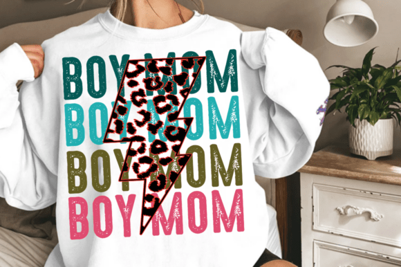 Boy Mom SVG PNG, Mom SVG