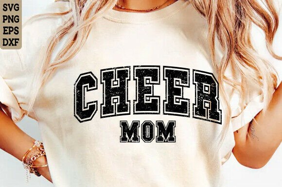 Cheer Mom SVG: Mom Life Shirt SVG PNG