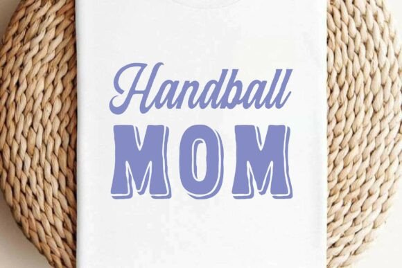 Handball Mom SVG PNG, Retro Handball Mom