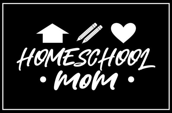 Homeschool Mom SVG Design