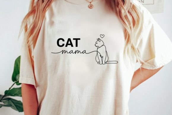 Mothers Day Gift for Cat Mom Svg