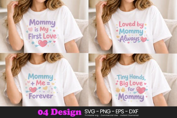 Mother’s Day Mom SVG PNG Cute Love Mom